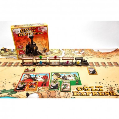 Colt Express - Jeu de société intéractif - Stratégie - Asmodee - Ludonaute