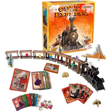 Colt Express - Jeu de société intéractif - Stratégie - Asmodee - Ludonaute