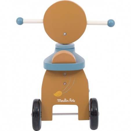 Porteur en bois Lion Sous Mon Baobab - Moulin roty