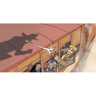 Colt Express - Jeu de société intéractif - Stratégie - Asmodee - Ludonaute