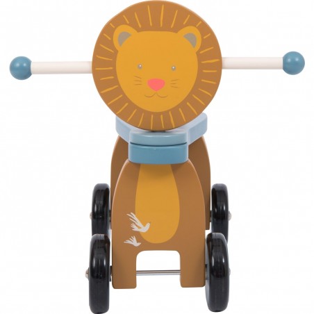 Porteur en bois Lion Sous Mon Baobab - Moulin roty