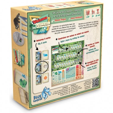 Welcome - Jeu de Stratégie - Benoit Turpin - Blue Cocker
