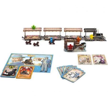 Colt Express - Chevaux & Diligence - Jeu de société - Ludonaute