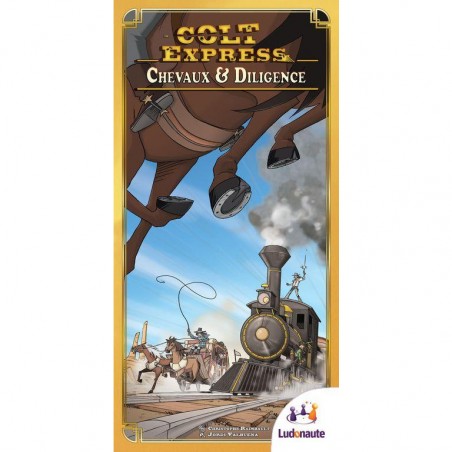 Colt Express - Chevaux & Diligence - Jeu de société - Ludonaute