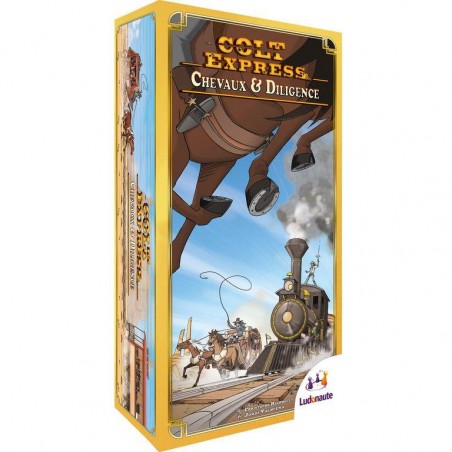Colt Express - Chevaux & Diligence - Jeu de société - Ludonaute