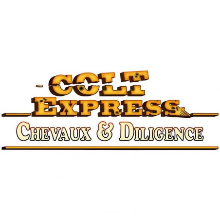 Colt Express - Chevaux & Diligence - Jeu de société - Ludonaute