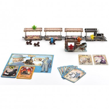 Colt Express - Chevaux & Diligence - Jeu de société - Ludonaute