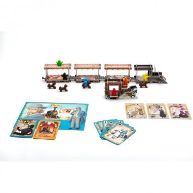 Colt Express - Chevaux & Diligence - Jeu de société - Ludonaute