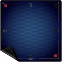 Tapis Cartes Prestige 60x60: Bleu - Jeu de classiques - Wogamat