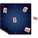 Tapis Cartes Prestige Bleu - Format Tarot 60X60 Cm - Wogamat