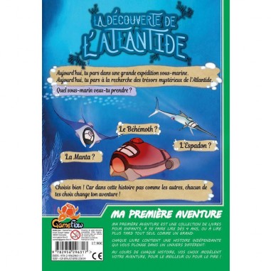 Ma Première Aventure - La Découverte de l'Atlantide - Jeu de société - Game Flow
