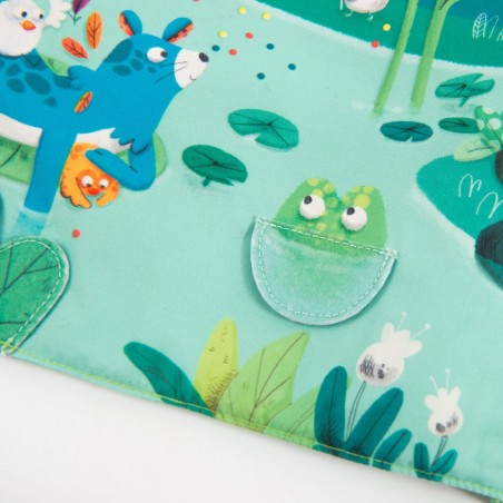 Grand livre d'activités "Dans la Jungle" - Moulin Roty