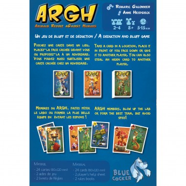 Argh - Jeux de société - Achat Boutique - Blue Cocker