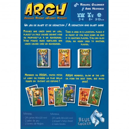 Argh - Jeux de société - Achat Boutique - Blue Cocker
