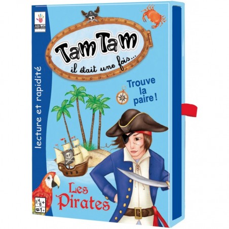 Tam Tam Il était une Fois: les Pirates - Nouvelle Version - Jeu de société - Ab Ludis Editions