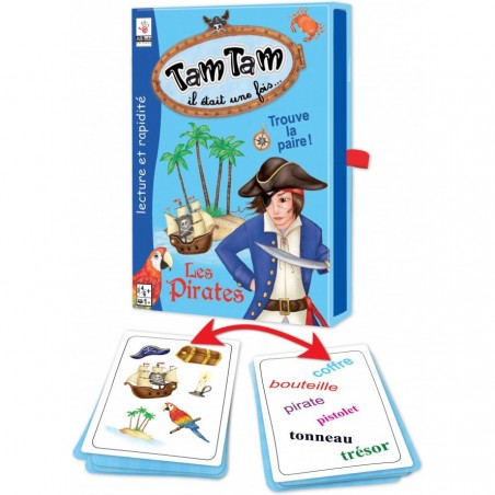 Tam Tam Il était une Fois: les Pirates - Nouvelle Version - Jeu de société - Ab Ludis Editions