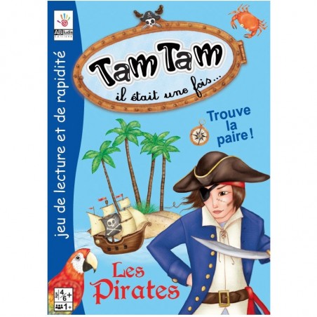 Tam Tam Il était une Fois: les Pirates - Nouvelle Version - Jeu de société - Ab Ludis Editions
