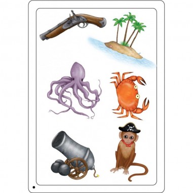 Tam Tam Il était une Fois: les Pirates - Nouvelle Version - Jeu de société - Ab Ludis Editions