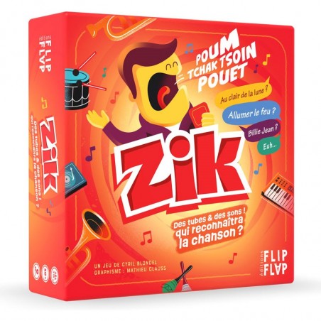 Zik - Jeu de société - Blackrock - Blackrock Games