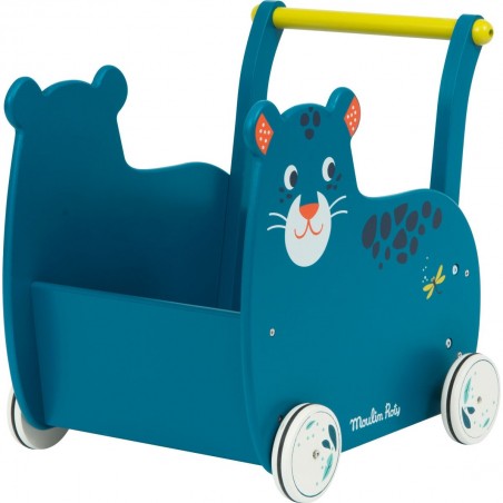 Chariot de marche panthère - Moulin Roty