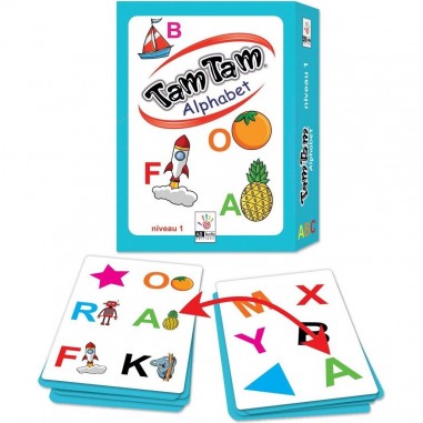 Tam tam alphabet - jeu de société - ab ludis - Ab Ludis Editions