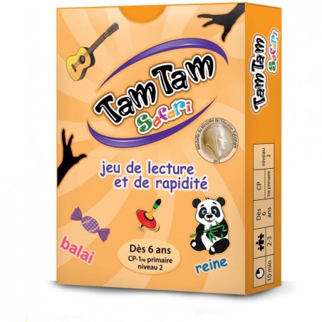Tam Tam Safari Cp niveau 2 - Jeu de société - Ab Ludis Editions