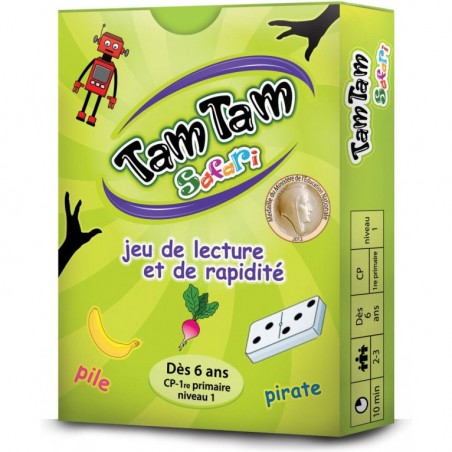 Tam Tam Safari Cp niveau 1 - Jeu de société - Ab Ludis Editions