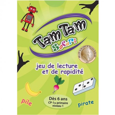 Tam Tam Safari Cp niveau 1 - Jeu de société - Ab Ludis Editions