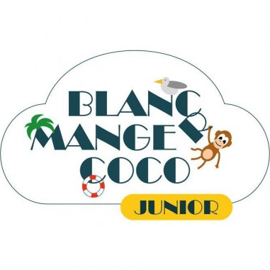 Blanc manger coco junior : la maîtresse en maillot de bain - blackrock - Hiboutatillus