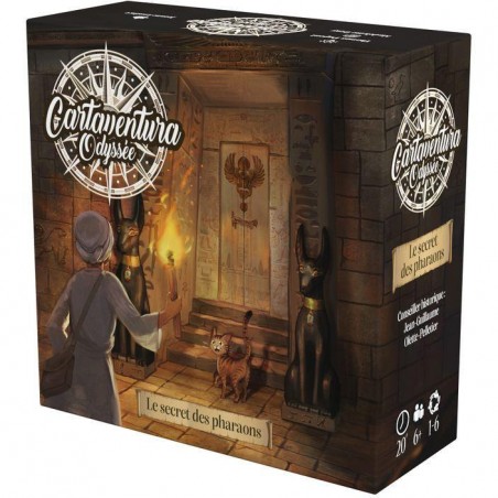 Le Secret Des Pharaons - Cartaventura Odyssée - Jeu Narratif dès 6 Ans - Blam