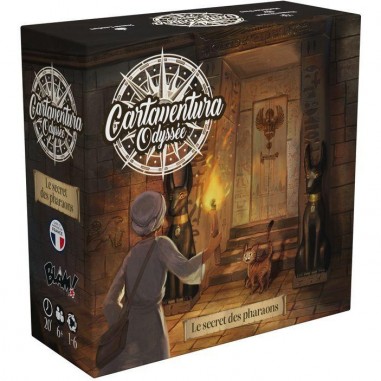 Le Secret Des Pharaons - Cartaventura Odyssée - Jeu Narratif dès 6 Ans - Blam