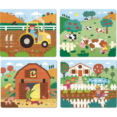 Puzzles évolutifs La Ferme - Vilac
