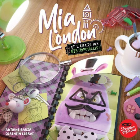 Mia London Et L'Affaire Des 625 Fripouilles! - Jeux de société - Scorpion Masqué - Scorpion Masque