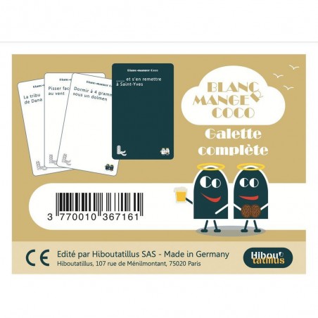 Blanc Manger Coco - Extension Galette Complète - Jeux de société - Blanc Manger Coco - Hiboutatillus