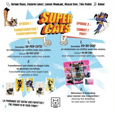 Super Cats - Jeux de société - Grrre Games