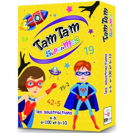Tam Tam Supermax: Les Soustractions - Jeux de société - Ab Ludis Editions