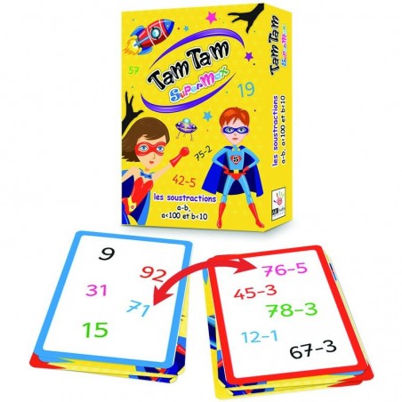 Tam Tam Supermax: Les Soustractions - Jeux de société - Ab Ludis Editions
