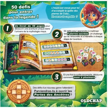 Les pierres de Coba - Jeux de société - Editions - Oldchap