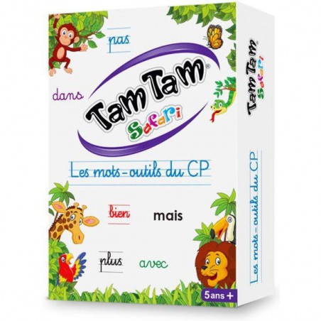 Tam Tam Safari - Les Mots Outils du Cp - Jeux de société - Ab Ludis Editions