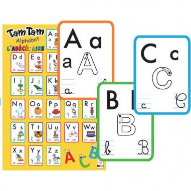 Jeu Tam Tam alphabet je découvre les lettres dès 4 ans