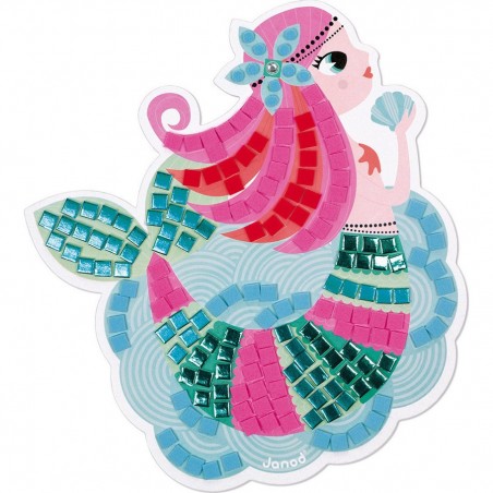 Cartes mosaïques thème mer "Féerie sous marine"