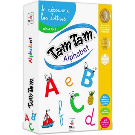 Tam Tam - Coffret Alphabet - Jeux de société - Ab Ludis Editions
