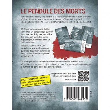 50 Clues: Le Pendule des Morts - Jeux de société - Norsker Games