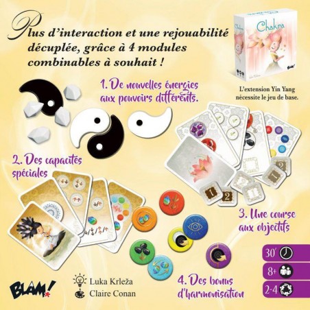 Chakra - Extension Ying Yang - Jeux de société - Blam