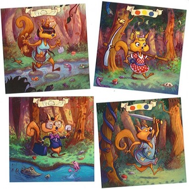 Le Bois des Couadsous - Un jeu de mémoire pour toute la famille - Jeux Opla