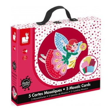 Cartes mosaïques Mes amies les fées - Janod Cartes mosaïques Mes amies les fées - Janod