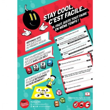 Stay Cool - Jeu de société - Scorpion Masqué - Le Scorpion Masqué