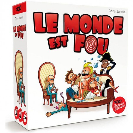 Le Monde est Fou - Jeu de société - Scorpion Masqué - Le Scorpion Masqué