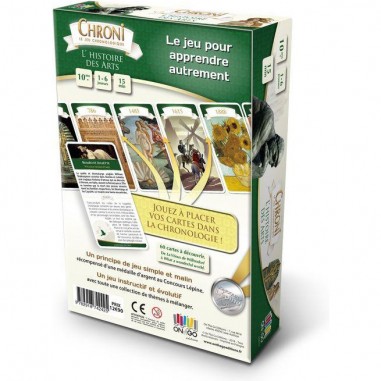 Chroni - L'Histoire des Arts - Jeu de société - On The Go Editions