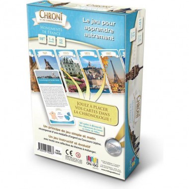 Chroni – Monuments de France - Jeu de société - On the Go Edition - On The Go Editions